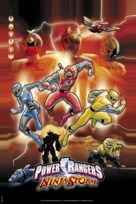 Power Rangers Mystic Force movie poster (2006) poster with hanger