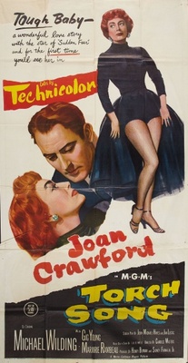 Torch Song movie poster (1953) poster with hanger