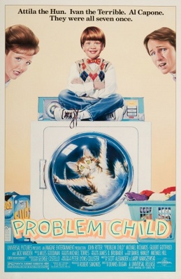 Problem Child movie poster (1990) metal framed poster