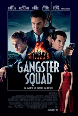 Gangster Squad movie poster (2012) wooden framed poster