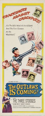 The Outlaws Is Coming movie poster (1965) poster with hanger