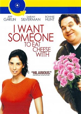 I Want Someone to Eat Cheese With movie poster (2006) wood print