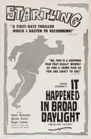 Es geschah am hellichten Tag movie poster (1958) hoodie #783081