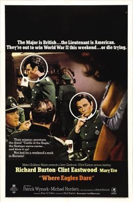 Where Eagles Dare movie poster (1968) poster