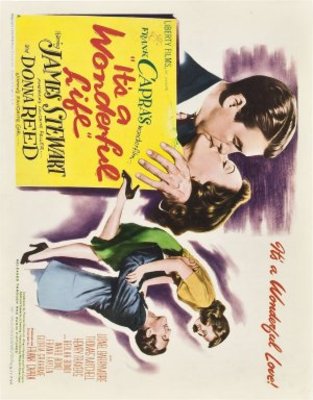 It's a Wonderful Life movie poster (1946) wood print