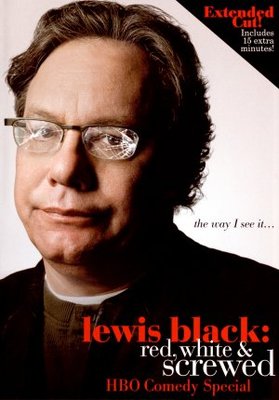 Lewis Black: Red, White and Screwed movie poster (2006) wood print