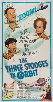 The Three Stooges in Orbit movie poster (1962) mouse pad