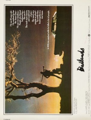 Badlands movie poster (1973) wooden framed poster