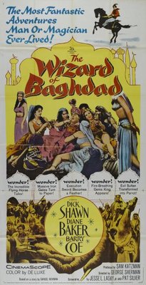 The Wizard of Baghdad movie poster (1960) poster