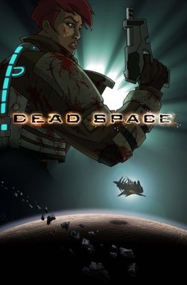 Dead Space: Downfall movie poster (2008) wood print
