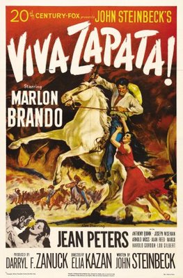 Viva Zapata! movie poster (1952) wood print