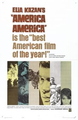 America, America movie poster (1963) wooden framed poster
