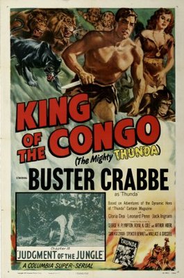 King of the Congo movie poster (1952) tote bag