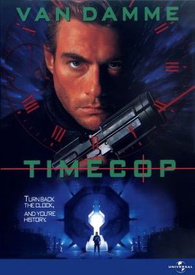 Timecop movie poster (1994) canvas poster