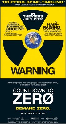 Countdown to Zero movie poster (2010) Stickers MOV_aab97b5b