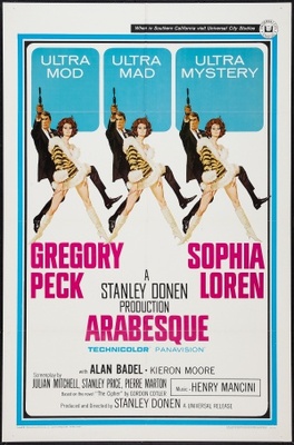 Arabesque movie poster (1966) poster with hanger