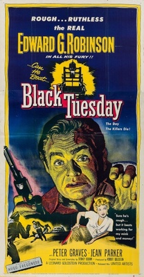 Black Tuesday movie poster (1954) t-shirt
