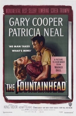 The Fountainhead movie poster (1949) pillow
