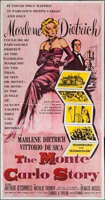 Montecarlo movie poster (1957) metal framed poster