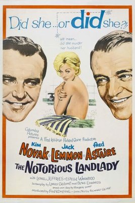 The Notorious Landlady movie poster (1962) mouse pad