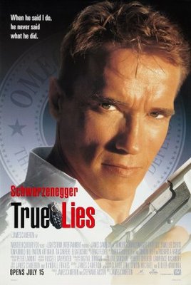True Lies movie poster (1994) Mouse Pad MOV_ab0d008d