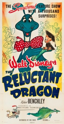 The Reluctant Dragon movie poster (1941) canvas poster