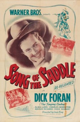 Song of the Saddle movie poster (1936) wood print