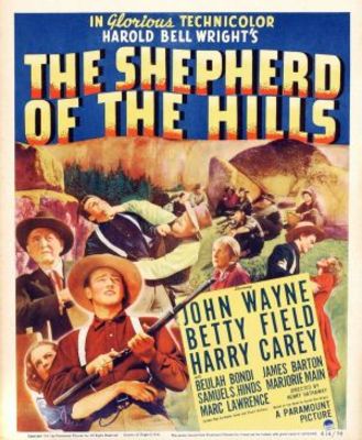 The Shepherd of the Hills movie poster (1941) wood print