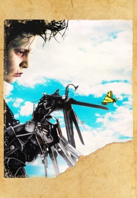 Edward Scissorhands movie poster (1990) poster with hanger