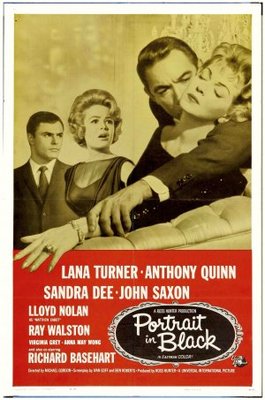 Portrait in Black movie poster (1960) tote bag