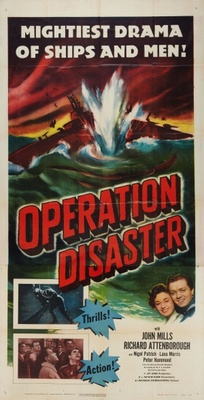 Morning Departure movie poster (1950) metal framed poster