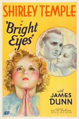 Bright Eyes movie poster (1934) metal framed poster