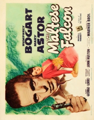 The Maltese Falcon movie poster (1941) canvas poster