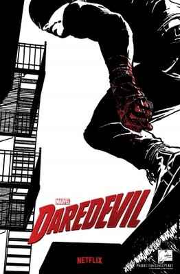 Daredevil movie poster (2015) metal framed poster