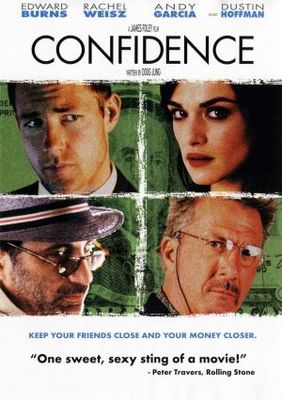 Confidence movie poster (2003) poster with hanger