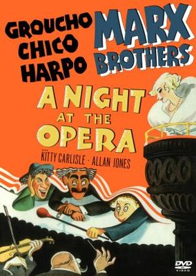 A Night at the Opera movie poster (1935) wood print