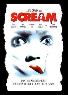 Scream movie poster (1996) Stickers MOV_abb7547f