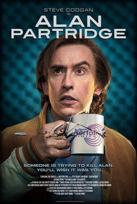 Alan Partridge: Alpha Papa movie poster (2013) canvas poster