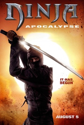 Ninja Apocalypse movie poster (2014) poster with hanger
