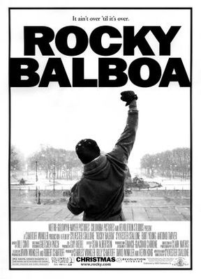 Rocky Balboa movie poster (2006) wood print
