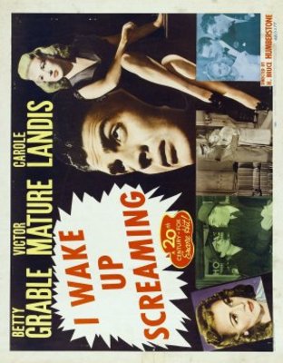 I Wake Up Screaming movie poster (1941) Stickers MOV_abee18e5