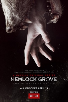 Hemlock Grove movie poster (2012) wood print