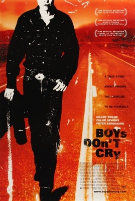 Boys Don't Cry movie poster (1999) metal framed poster