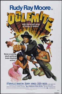 Dolemite movie poster (1975) wooden framed poster