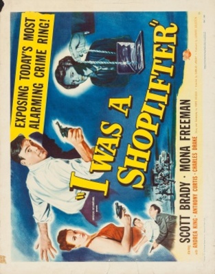 I Was a Shoplifter movie poster (1950) mug