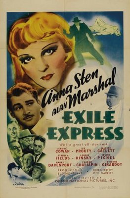 Exile Express movie poster (1939) poster