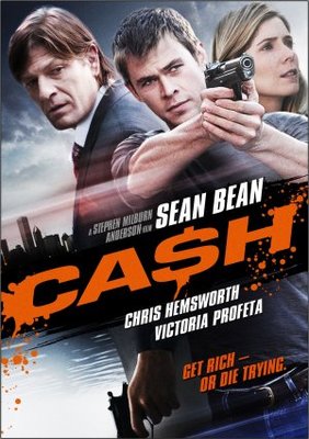 Ca$h movie poster (2010) wood print