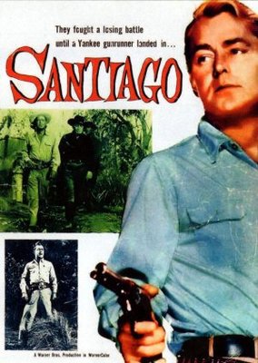 Santiago movie poster (1956) wood print
