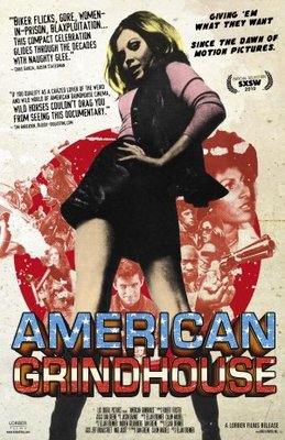American Grindhouse movie poster (2010) pillow