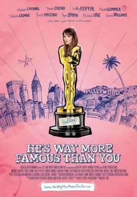 He's Way More Famous Than You movie poster (2012) t-shirt